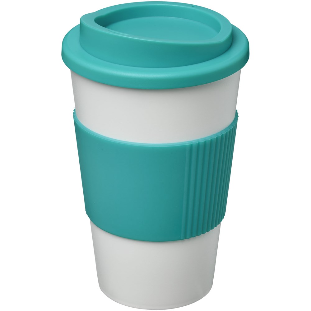 Americano® 350 ml geïsoleerde beker met grip